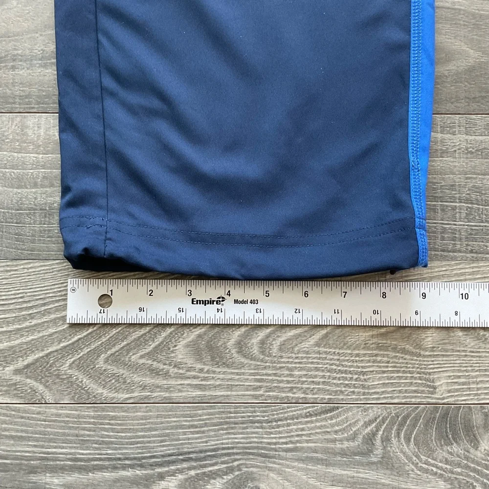NWT Nike Team Woven Dri Fit Training Pants Men’s MEDIUM Blue Cord Hem 377786-451